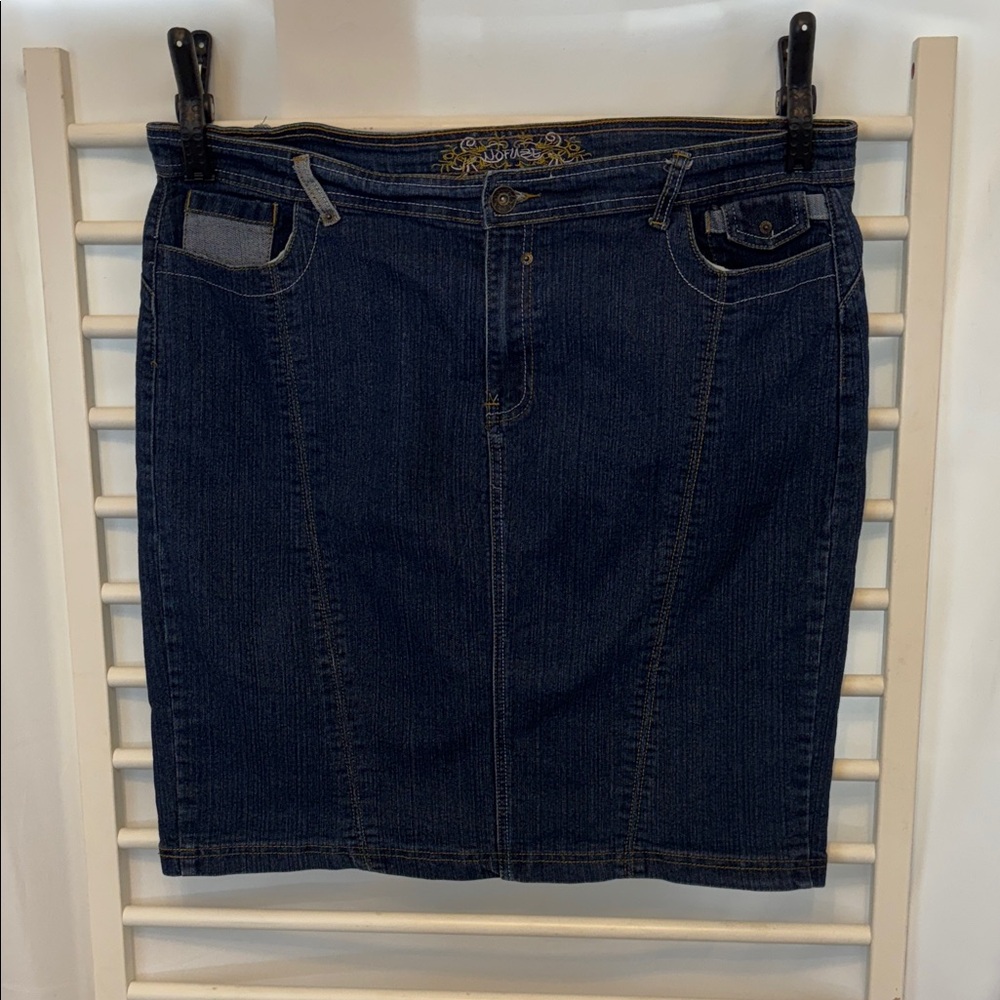 Denim Blue Women's Skirt